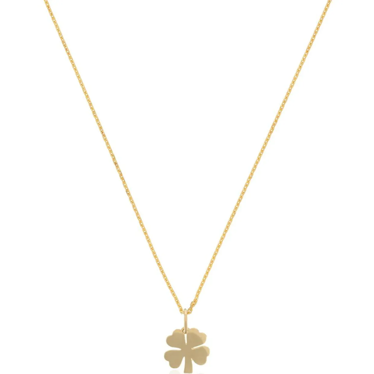 Pendentif enfant Trèfle or jaune-Instant d'Or Online