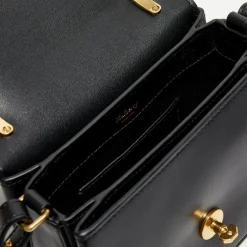 Femme Mulberry Sacs^Petit sac à main en Cuir Lana noir - 18,5x13x8 cm