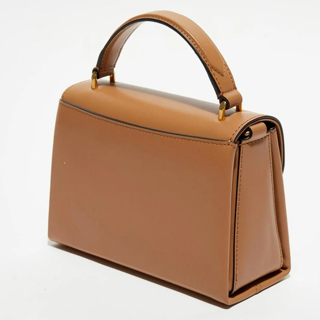 Petit sac à main en Cuir Lana sable - 18,5x13x8 cm-Mulberry Discount