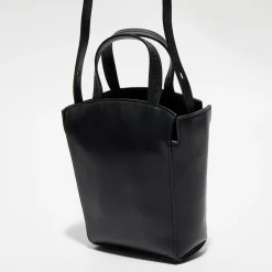 Petit sac à main en Cuir Mini Clovelly noir - 16x18x7 cm-Mulberry Clearance