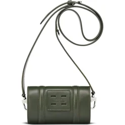 Petit Sac Cyclo en Toile enduite & Cuir multicolore - 10x17x4.5 cm-Maison Faret New