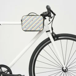 Petit Sac en Toile enduite Pyla vert/multicolore - 13x19x6.5 cm-Maison Faret Online