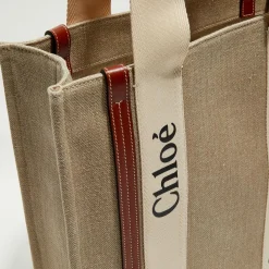 Femme Chloé Sacs^Petit tote bag Woody multicolore - 26x20x8 cm