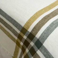 Haomy Plaids^Plaid 100% Lin Paros citrus - 135x190 cm