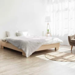 Plaid à poils longs blanc - 120x150 cm-Home Deco Factory Online