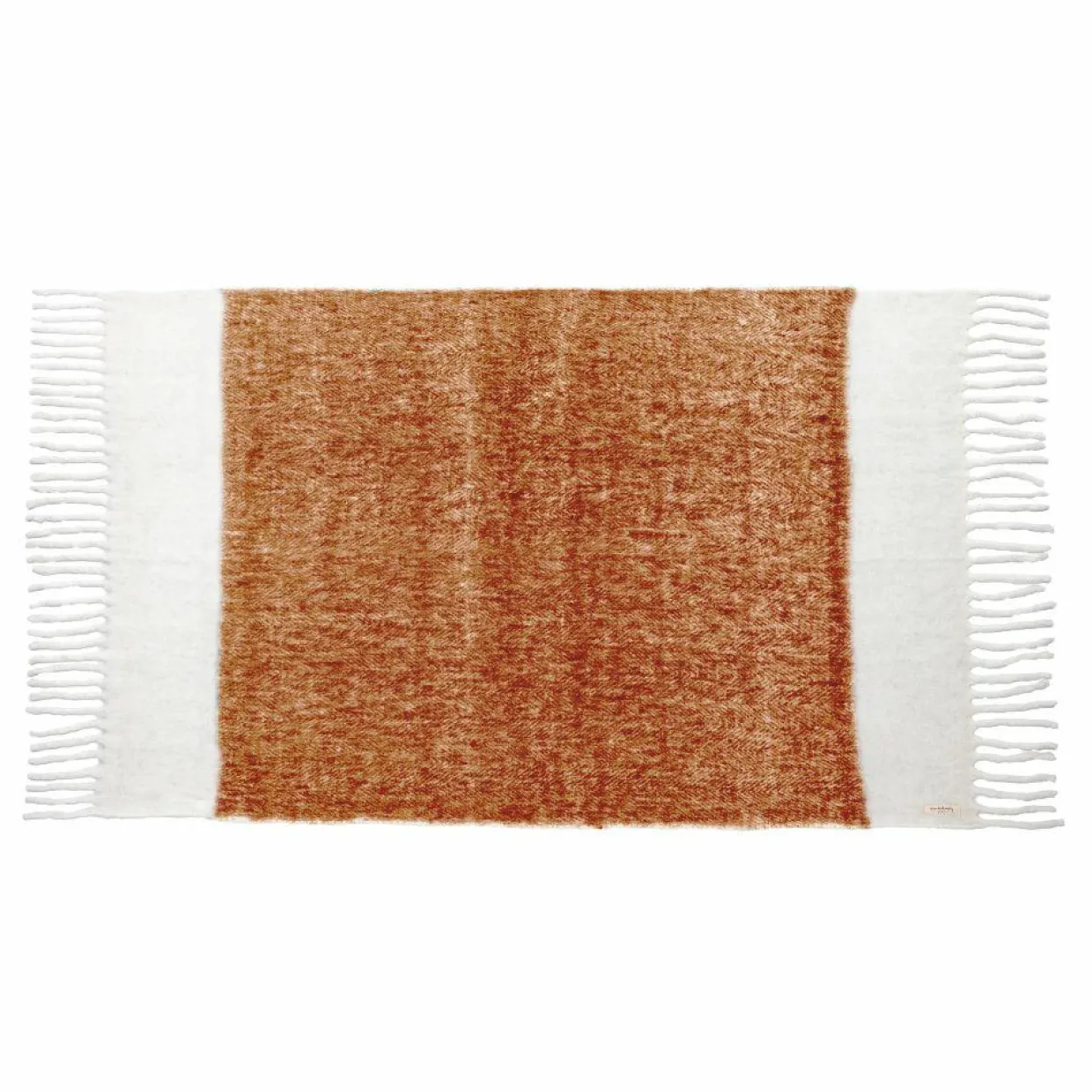 Bed and Philosophy Plaids^Plaid en laine bicolore beige 125x200cm