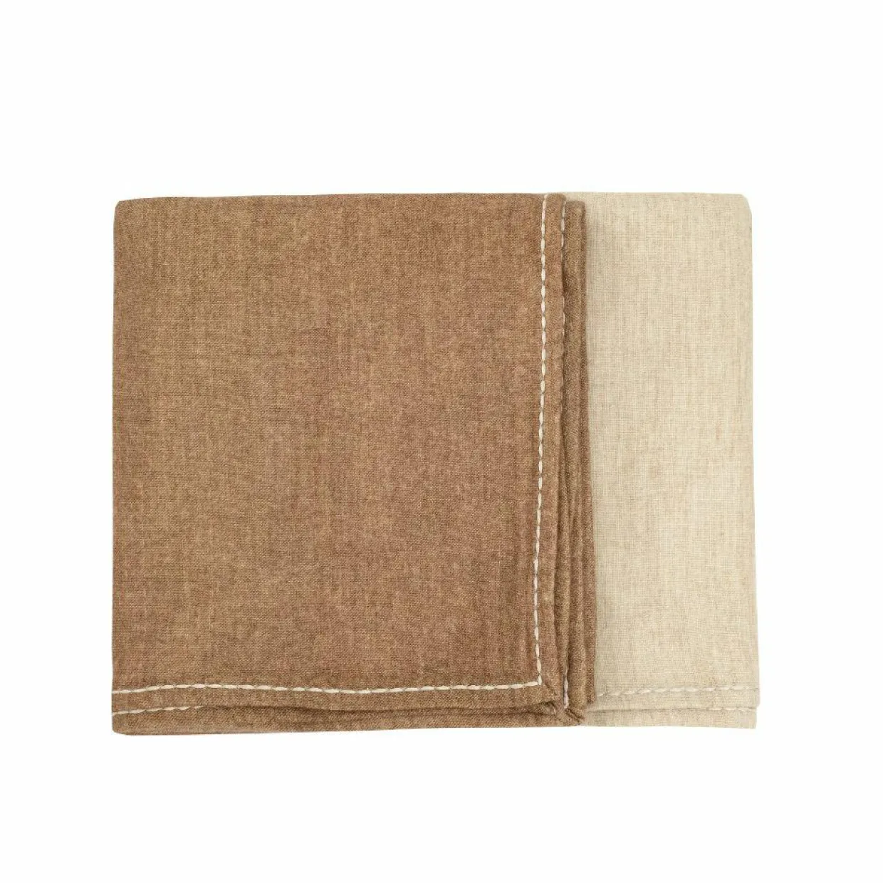 Plaid en laine et coton beige 140x220cm-Bed and Philosophy Hot