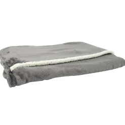 Plaid gris - 180x130 cm-Sensly Online