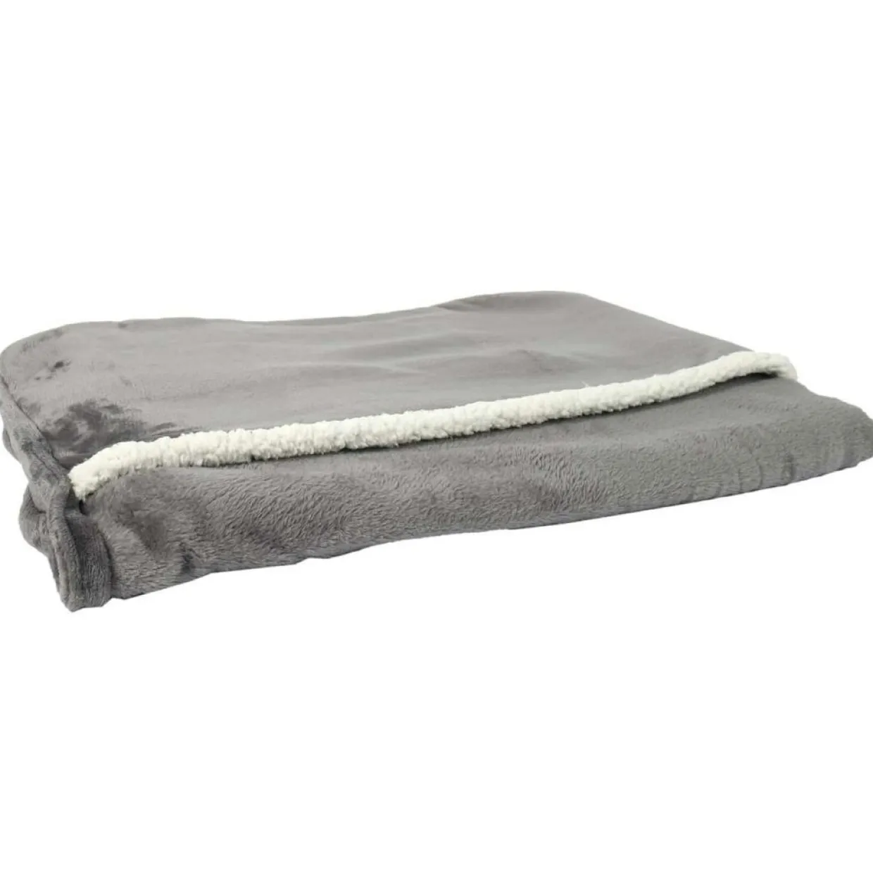 Plaid gris - 180x130 cm-Sensly Online