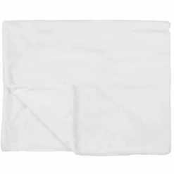 Plaid imiation fourrure Ooulence blanc - 120x150 cm-Home Deco Factory Outlet