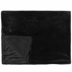 Home Deco Factory Plaids^Plaid imitation fourrure Opulence noir - 120x150 cm