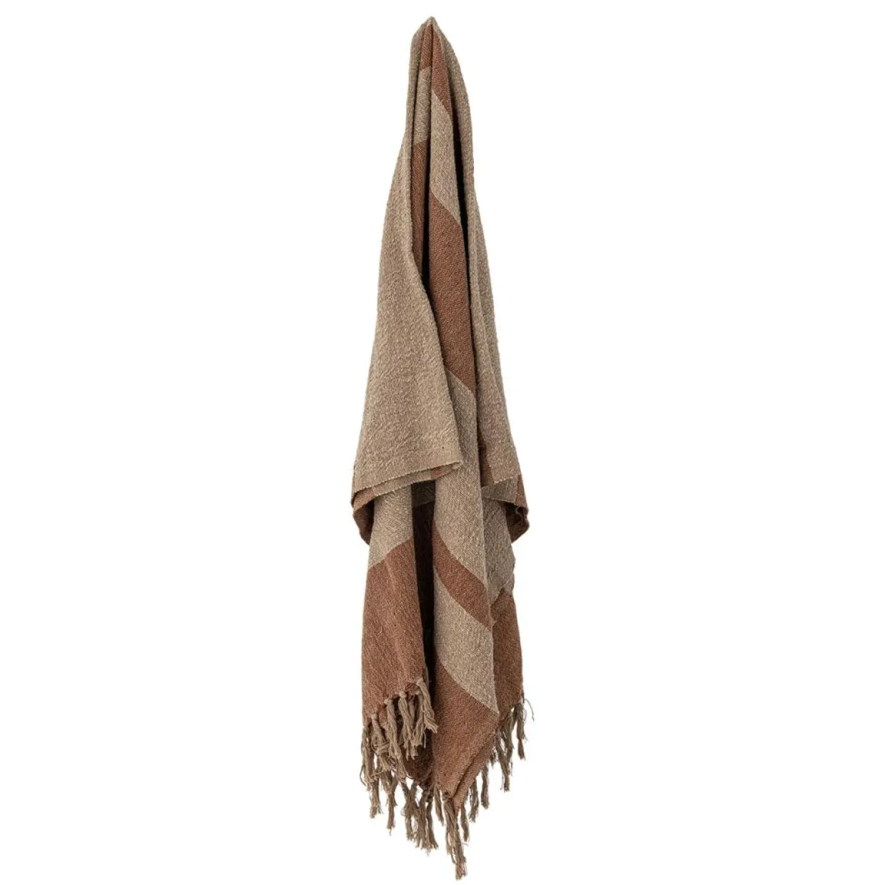 Plaid Temi marron - L.160xW.130 cm-Bloomingville Hot