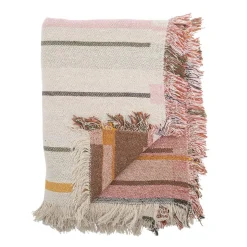 Bloomingville Plaids^Plaid Toscana nature - L.160xW.130 cm