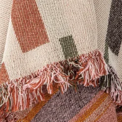 Bloomingville Plaids^Plaid Toscana nature - L.160xW.130 cm