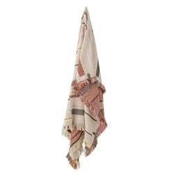 Bloomingville Plaids^Plaid Toscana nature - L.160xW.130 cm