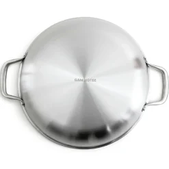 Gam'Hotel Moules Et Plats^Plat à paëlla triplex avec couvercle blackcube - D.32 cm
