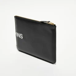 Pochette Wallet en Cuir Bags In Black noire - 22x16x0.5 cm-Comme des Garçons New