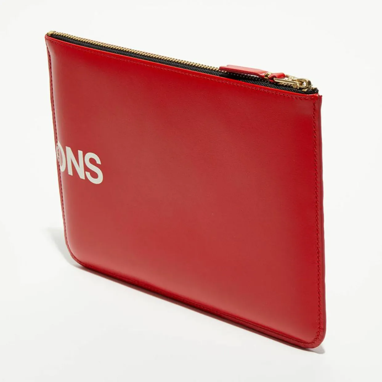 Femme Comme des Garçons Pochettes^Pochette Wallet en Cuir Bags In Red rouge - 22x16x0.5 cm