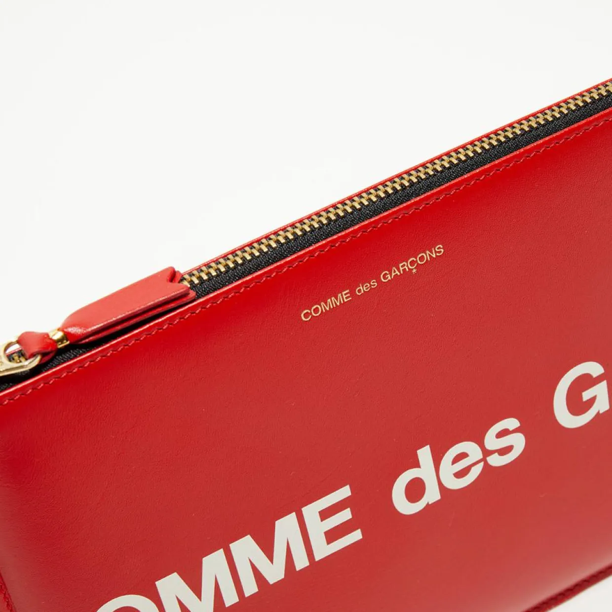 Femme Comme des Garçons Pochettes^Pochette Wallet en Cuir Bags In Red rouge - 22x16x0.5 cm