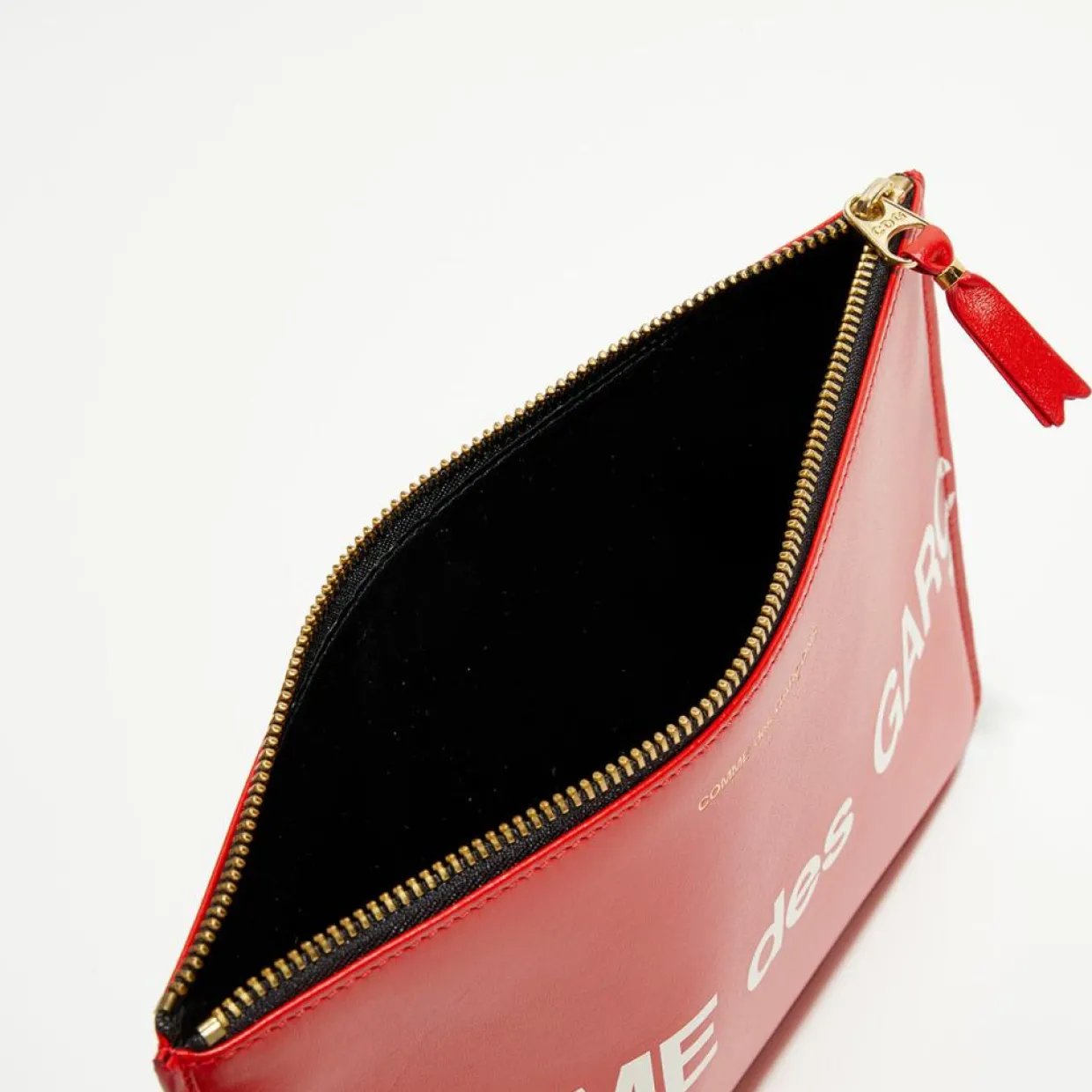 Femme Comme des Garçons Pochettes^Pochette Wallet en Cuir Bags In Red rouge - 22x16x0.5 cm