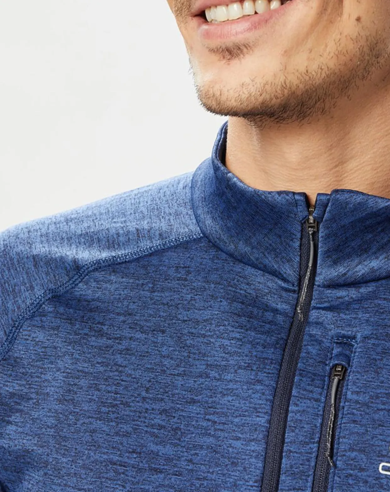 Homme Odlo Sweats^Polaire Midlayer Fli bleue