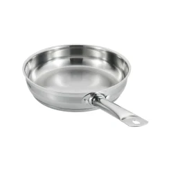Poêle induction argentée - D.24 cm-Gam'Hotel Clearance
