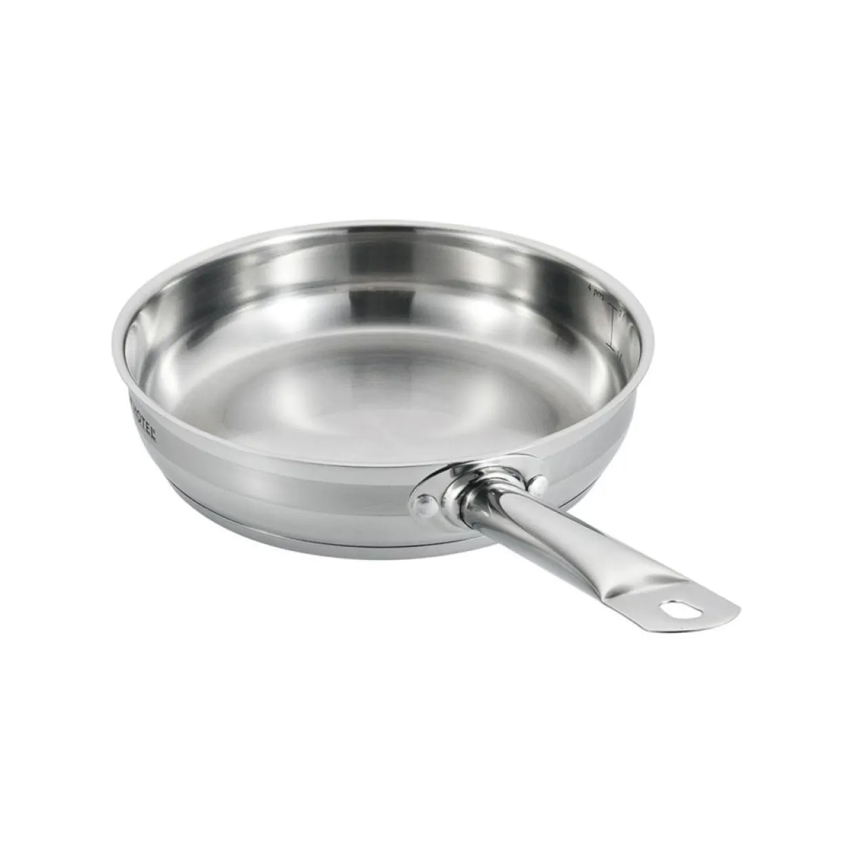 Poêle induction argentée - D.24 cm-Gam'Hotel Clearance