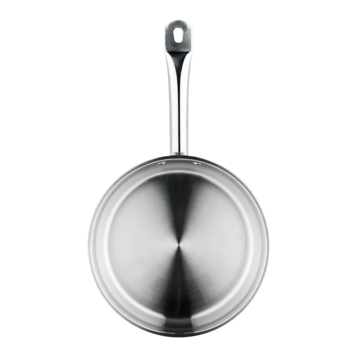 Poêle induction argentée - D.24 cm-Gam'Hotel Clearance