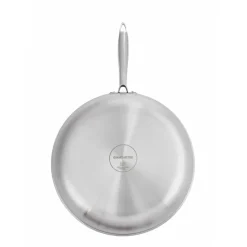 Poêle triplex induction argentée - D.24 cm-Gam'Hotel Best