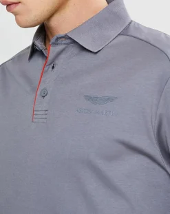 Homme Hackett London Polos^Polo Aston Martin Racing gris