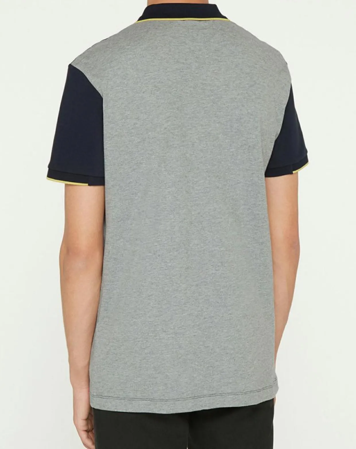 Homme Hackett London Polos^Polo Classic Fit Aston Martin Racing mix bleu/gris