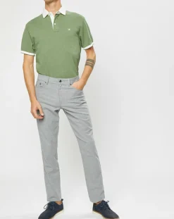 Homme Hackett London Polos^Polo Classic Fit Piqué Brand kaki