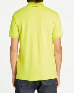Homme Hackett London Polos^Polo col zippé Aston Martin Racing jaune