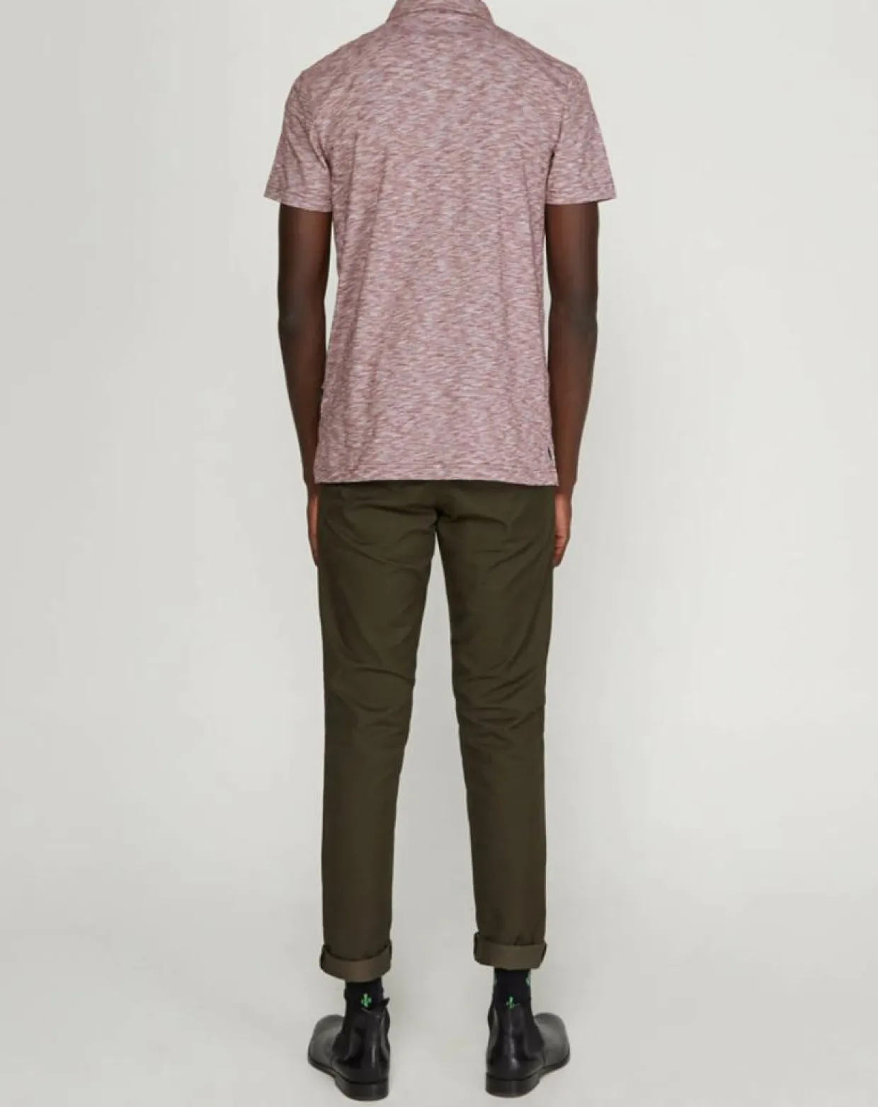 Polo Everyday Sun Cruise bordeaux chiné-Quiksilver Outlet