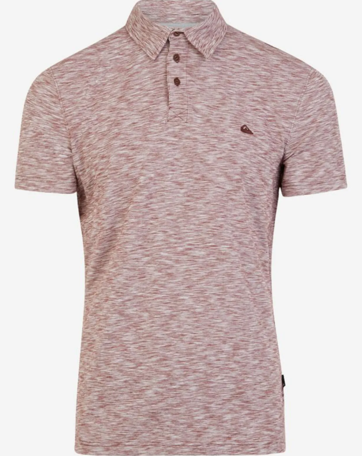 Polo Everyday Sun Cruise bordeaux chiné-Quiksilver Outlet