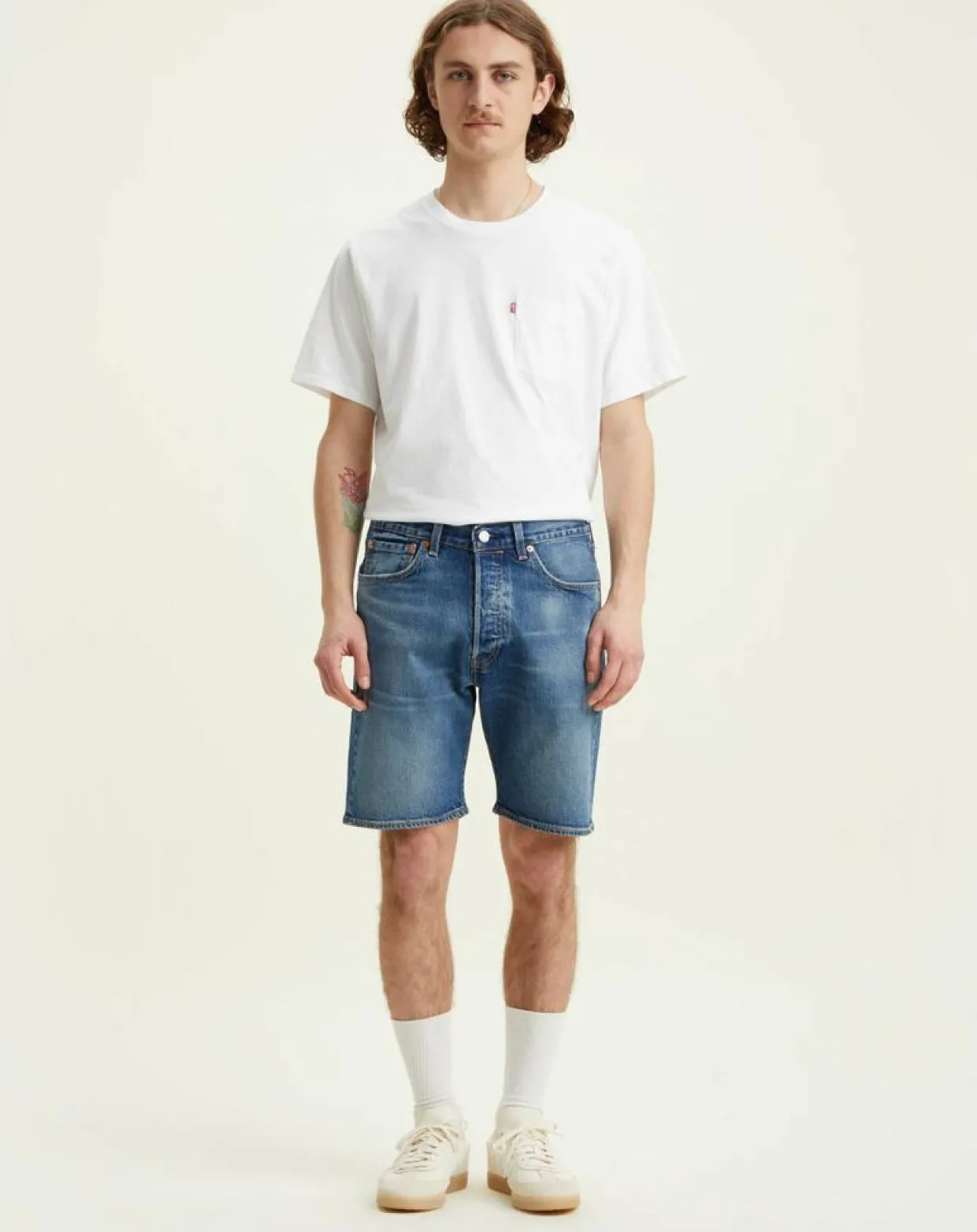 Polo Housemarked en Coton Regular Fit bleu ciel-Levi's® Hot