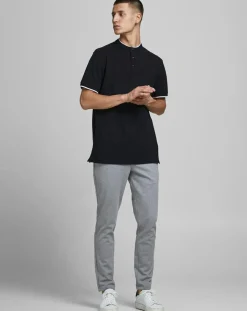 Homme Jack & Jones Polos^Polo Jprblastretch noir