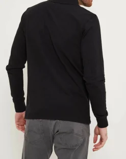 Homme Country Classics by MCS Polos^Polo manches longues Classic noir