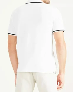 Polo Piqué Slim Fit blanc-Dockers Online