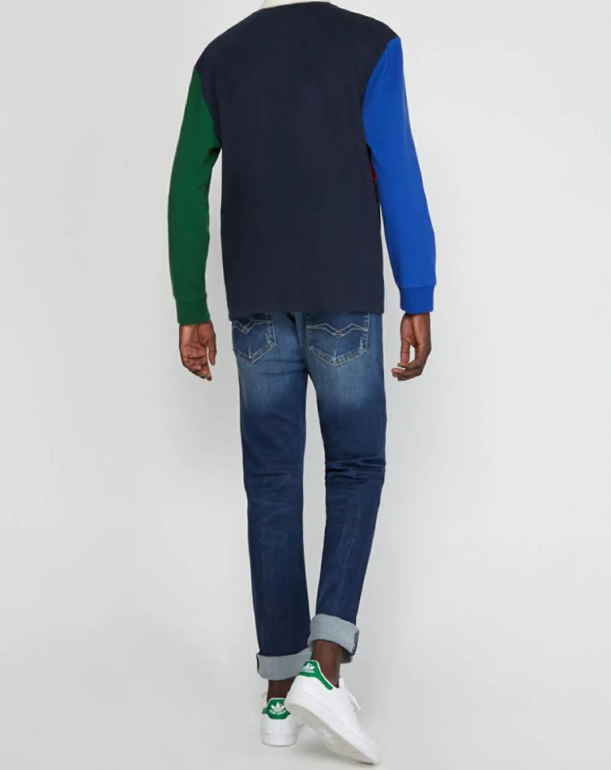 Polo Plakem Colorblock multicolore-Pepe Jeans Outlet