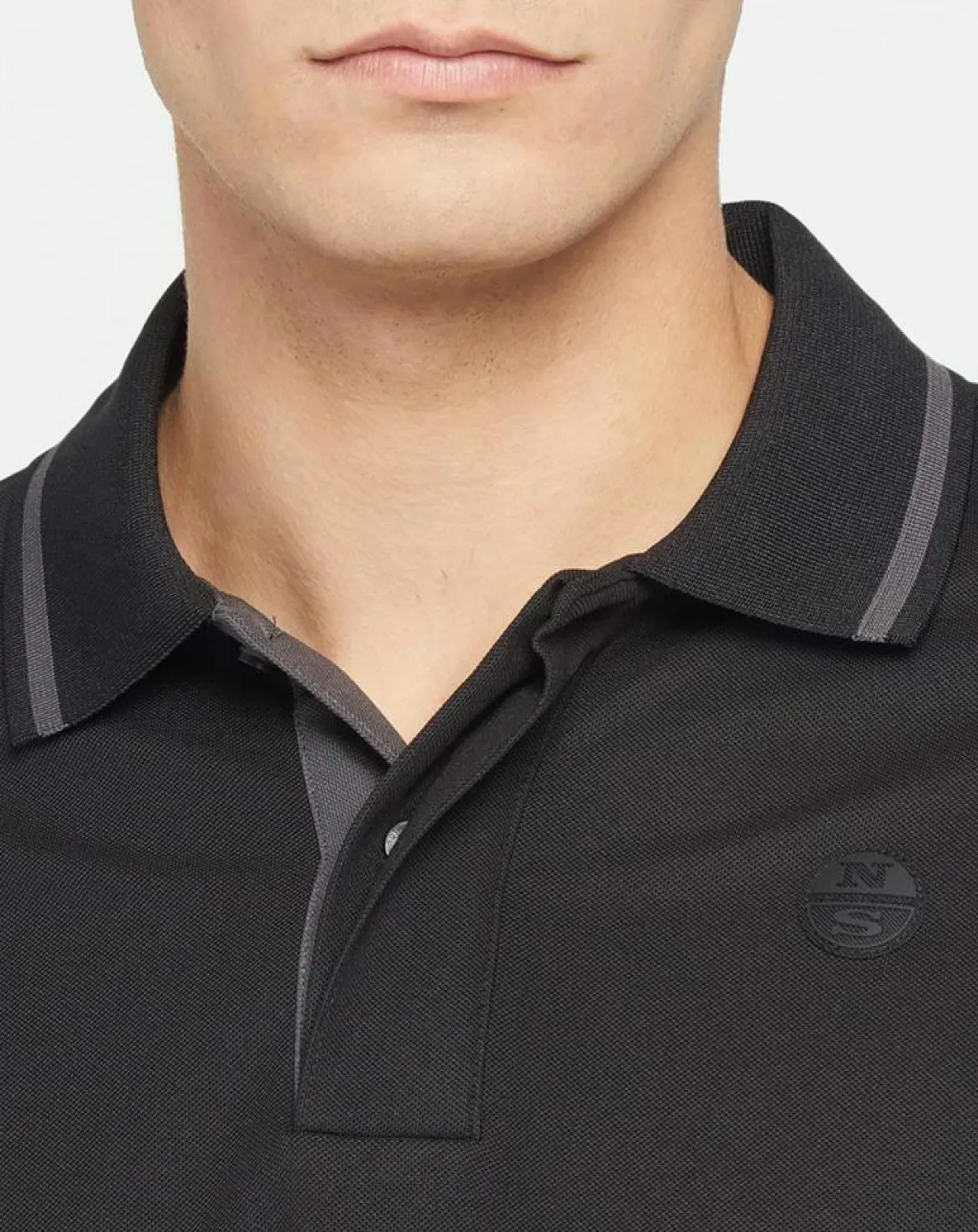 Homme North Sails Polos^Polo Regular Coolmax® noir