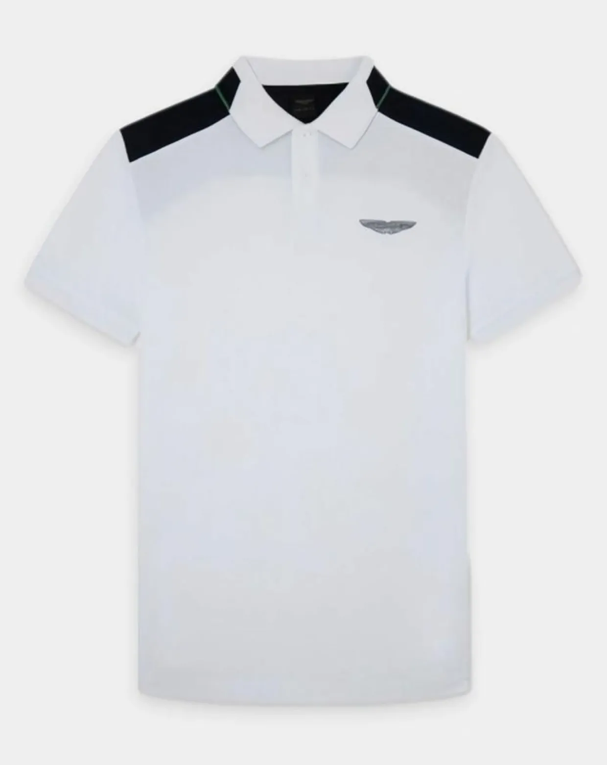 Polo Regular Fit Aston Martin Racing Colorblok blanc-Hackett London Outlet