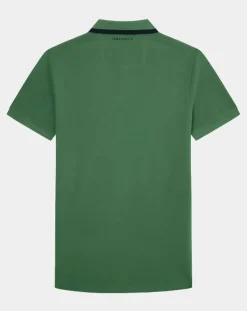 Homme Hackett London Polos^Polo Regular Fit Aston Martin Racing Détail Col vert clair