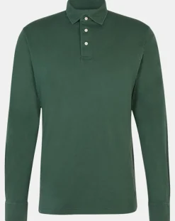 Homme Hackett London Polos^Polo Regular Fit Jersey vert foncé