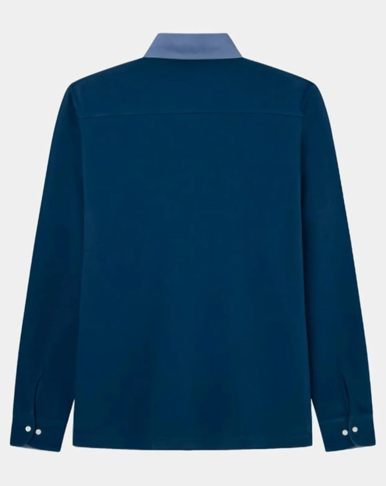 Homme Hackett London Polos^Polo Regular Fit manches longues bleu