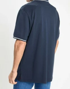 Homme Hackett London Polos^Polo Regular Fit piqué Blason bleu