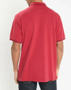 Polo Regular Fit piqué Blason rouge-Hackett London Best