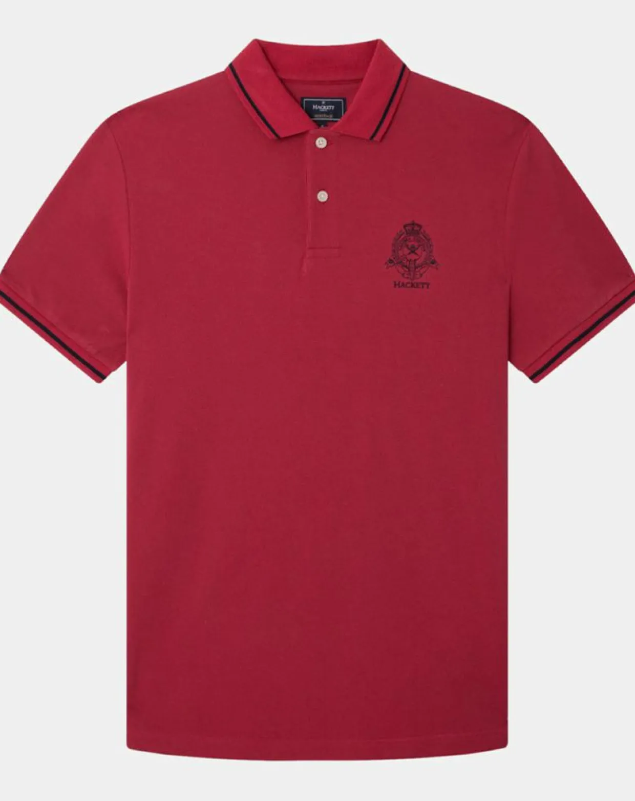 Polo Regular Fit piqué Blason rouge-Hackett London Best