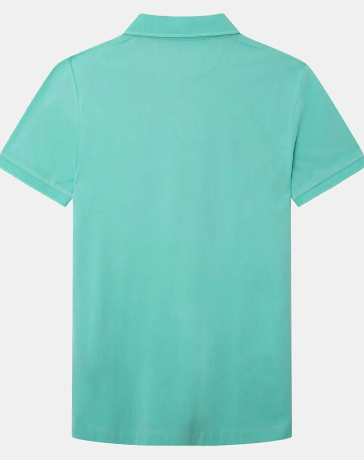 Homme Hackett London Polos^Polo Regular Fit uni piqué vert clair