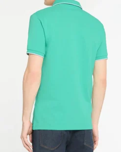 Polo Slim Fit vert moyen-Hackett London Discount